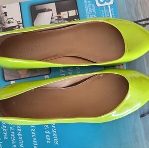 J. Crew Women's Bright Neon Flats